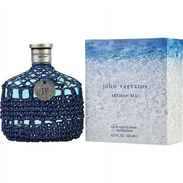 John Varvatos Artisan Blu Eau de Toilette for Men – Fresh & Sophisticated Cologne | 4.2 oz