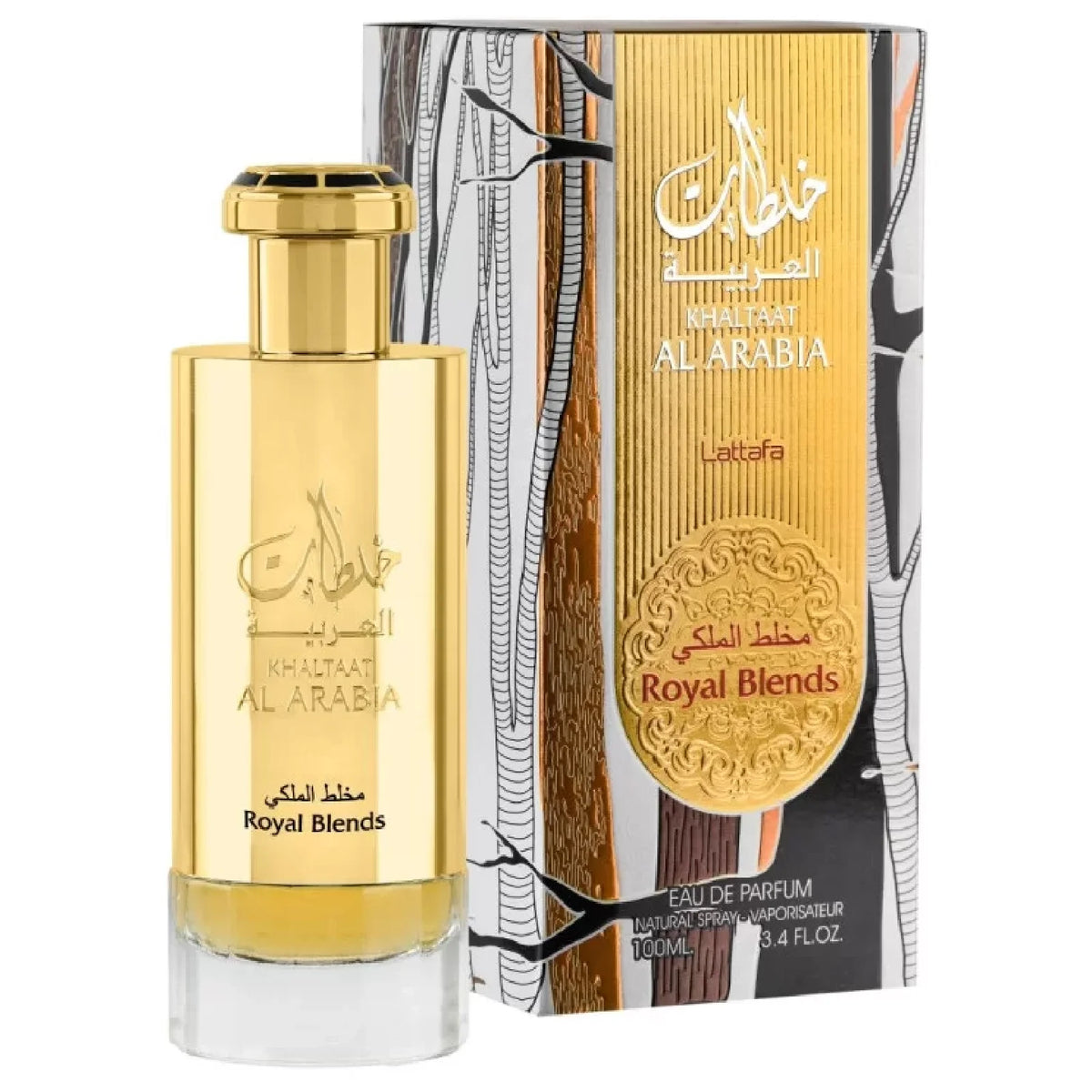 Lattafa Khaltaat Al Arabia Royal Blends Eau de Parfum – Luxurious Unisex Fragrance | 3.38 oz