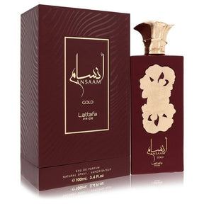 Lattafa Ansaam Gold EDP – 3.38oz Unisex Fragrance | Long-Lasting & Luxurious Scent