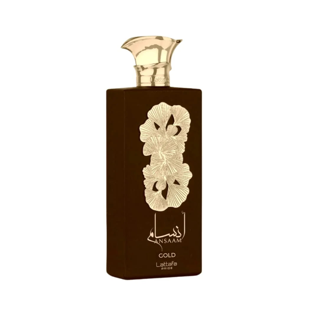 Lattafa Ansaam Gold EDP – 3.38oz Unisex Fragrance | Long-Lasting & Luxurious Scent