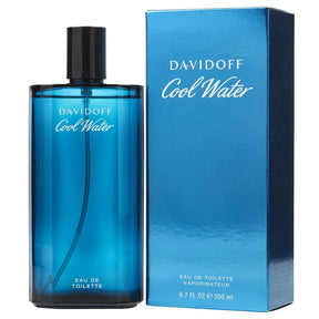 Davidoff Cool Water Eau de Toilette for Men – 6.7 oz | Refreshing & Timeless Fragrance