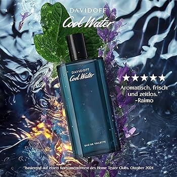 Davidoff Cool Water Eau de Toilette for Men – 6.7 oz | Refreshing & Timeless Fragrance