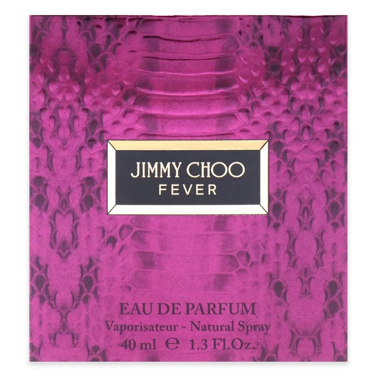 Jimmy Choo Fever Eau de Parfum – Long-Lasting Warm Floral Fragrance with Black Plum & Tonka Bean