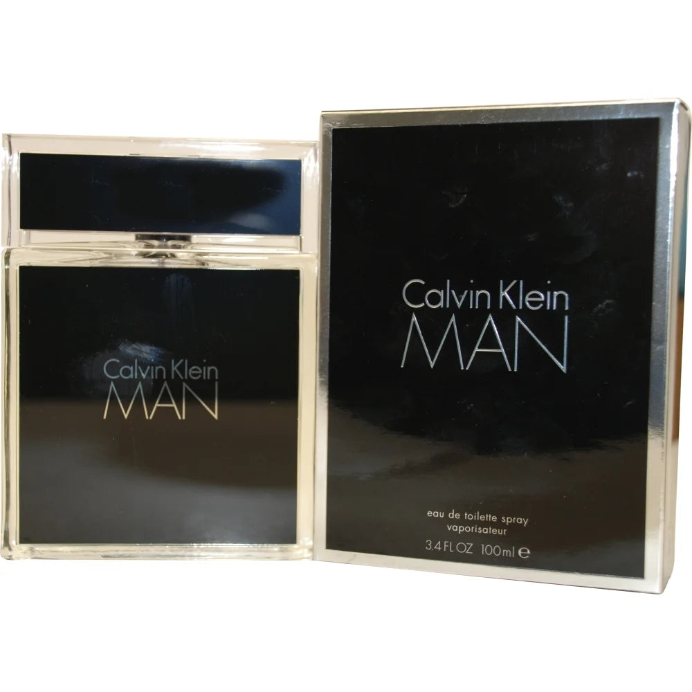 Calvin Klein Man Eau de Toilette - 3.4 oz | Long-Lasting Fragrance for Men