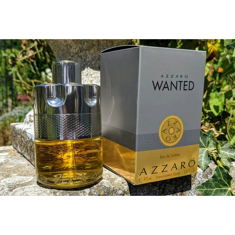 Azzaro Wanted Eau de Toilette for Men – 3.4 oz (100ml) | Bold & Seductive Fragrance