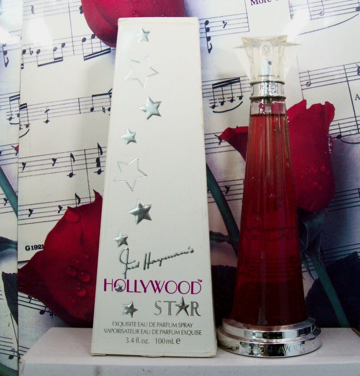 Fred Hayman Hollywood Star EDP – 3.4oz Women's Fragrance | Glamorous & Timeless Scent